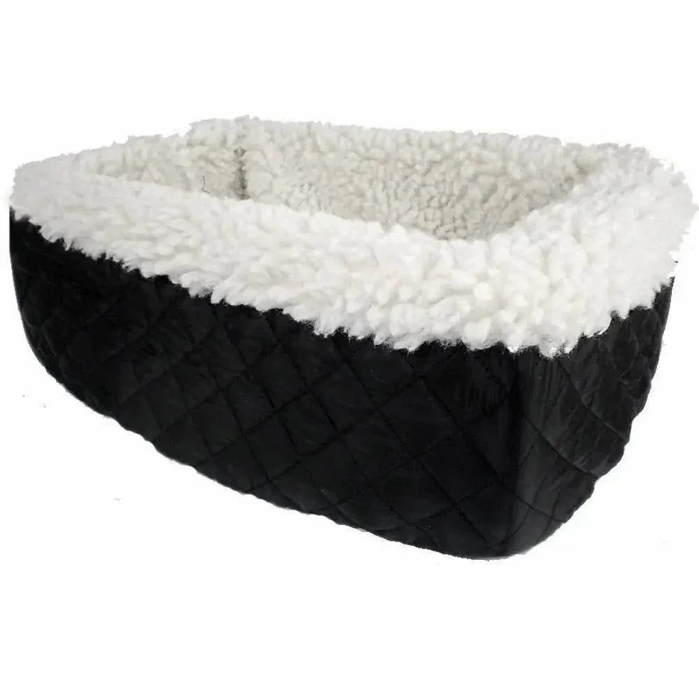 Car Pet Basket with Cushion – Doubles as a Home Dog Bed