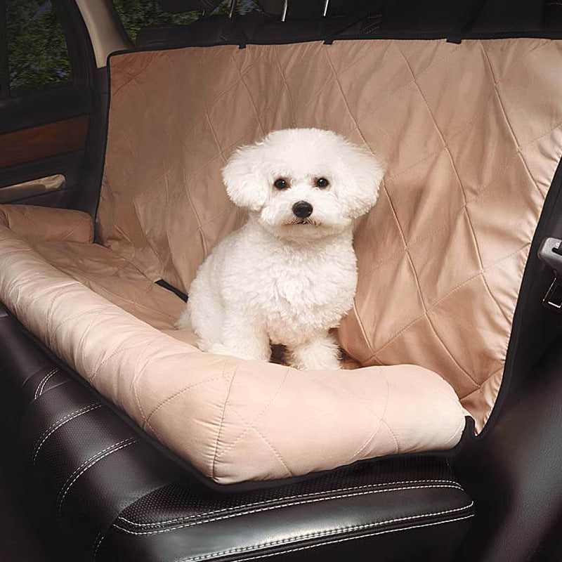 Rear Car Dog Bed – Oxford Fabric Back Seat Pet Bed