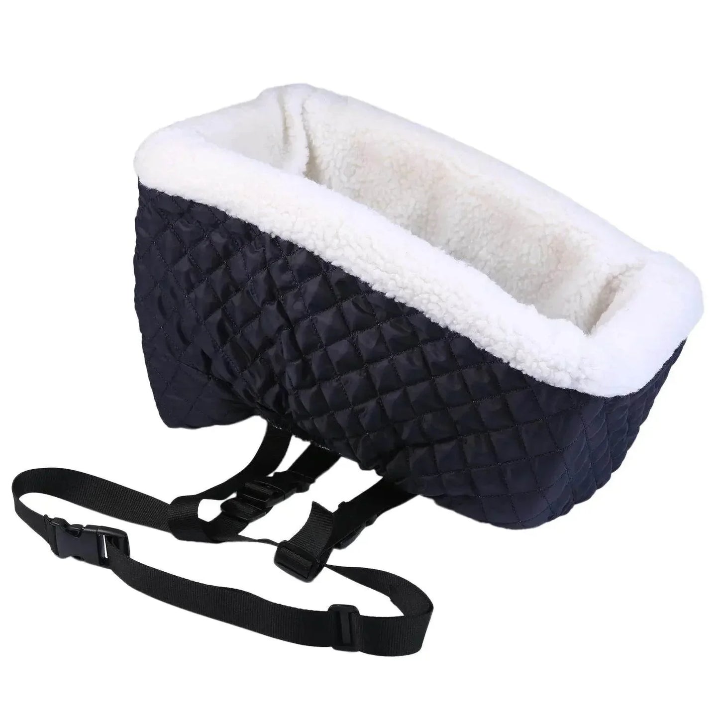 Car Pet Basket with Cushion – Doubles as a Home Dog Bed