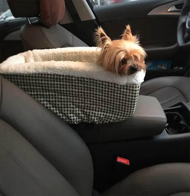 Car Pet Basket with Cushion – Doubles as a Home Dog Bed
